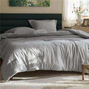 Bedsure Queen Comforter Set Kids - Grey Queen Size Comforter, Soft Bedding